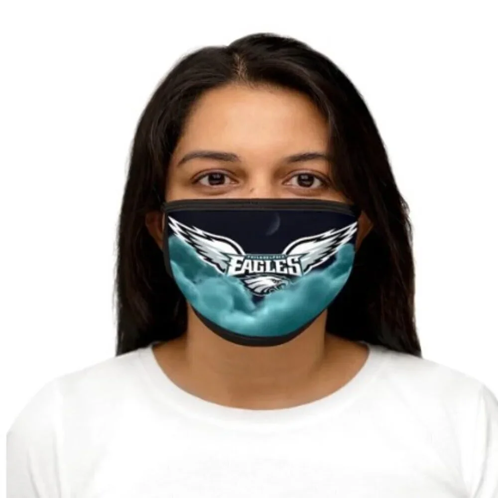 Philadelphia Eagles NFL Face Mask 2-Pack by OLIPA - NWT (One Size)